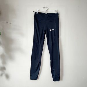 Nike Running fleece lined tights leggings S